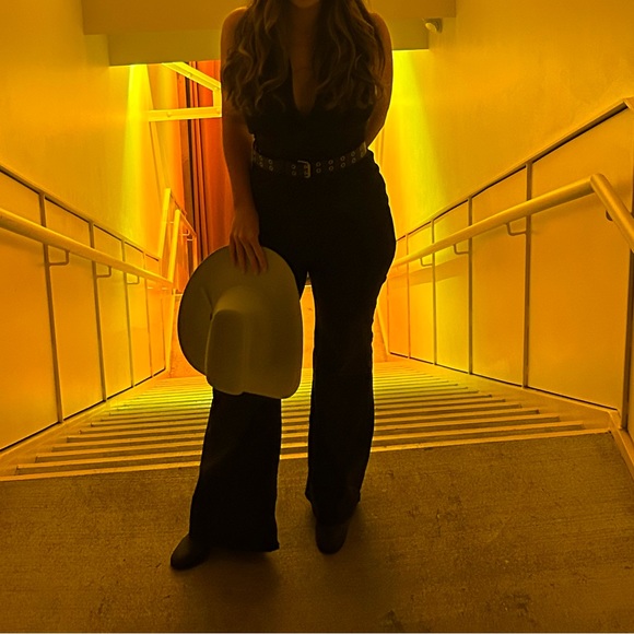 Free people Sweet thing Denim Jumpsuit - Picture 4 of 4